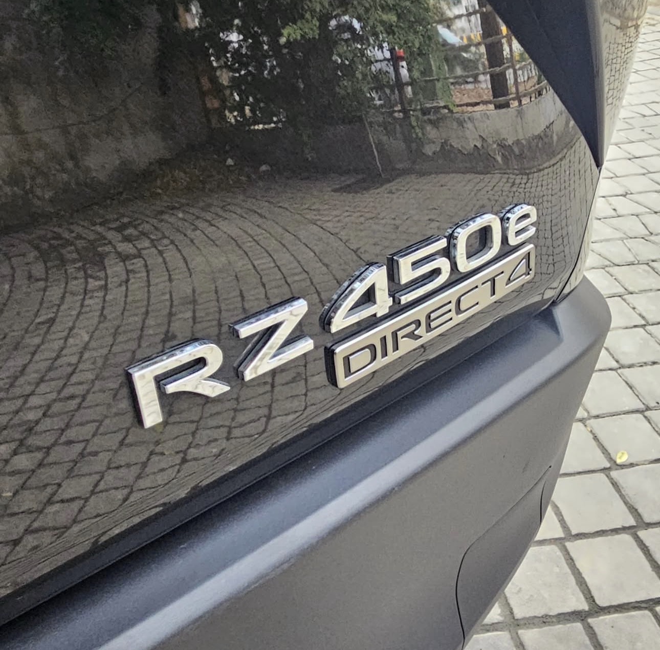 Toyota RZ450E charging port